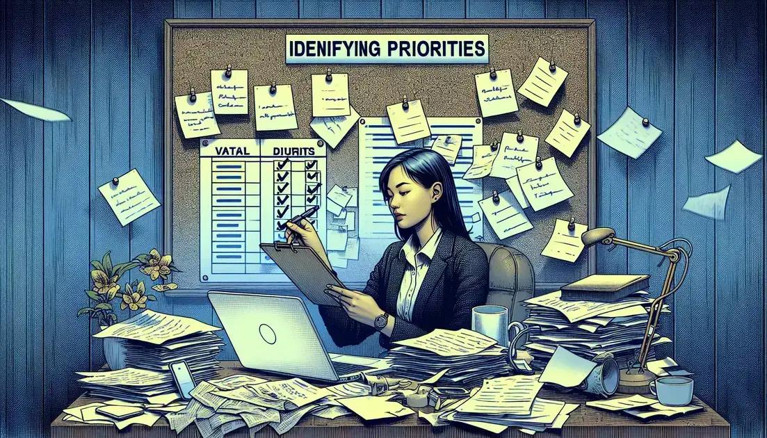 Identificação de prioridades Identificação de prioridades